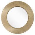 Edvin Gold Finish Wall Mirror