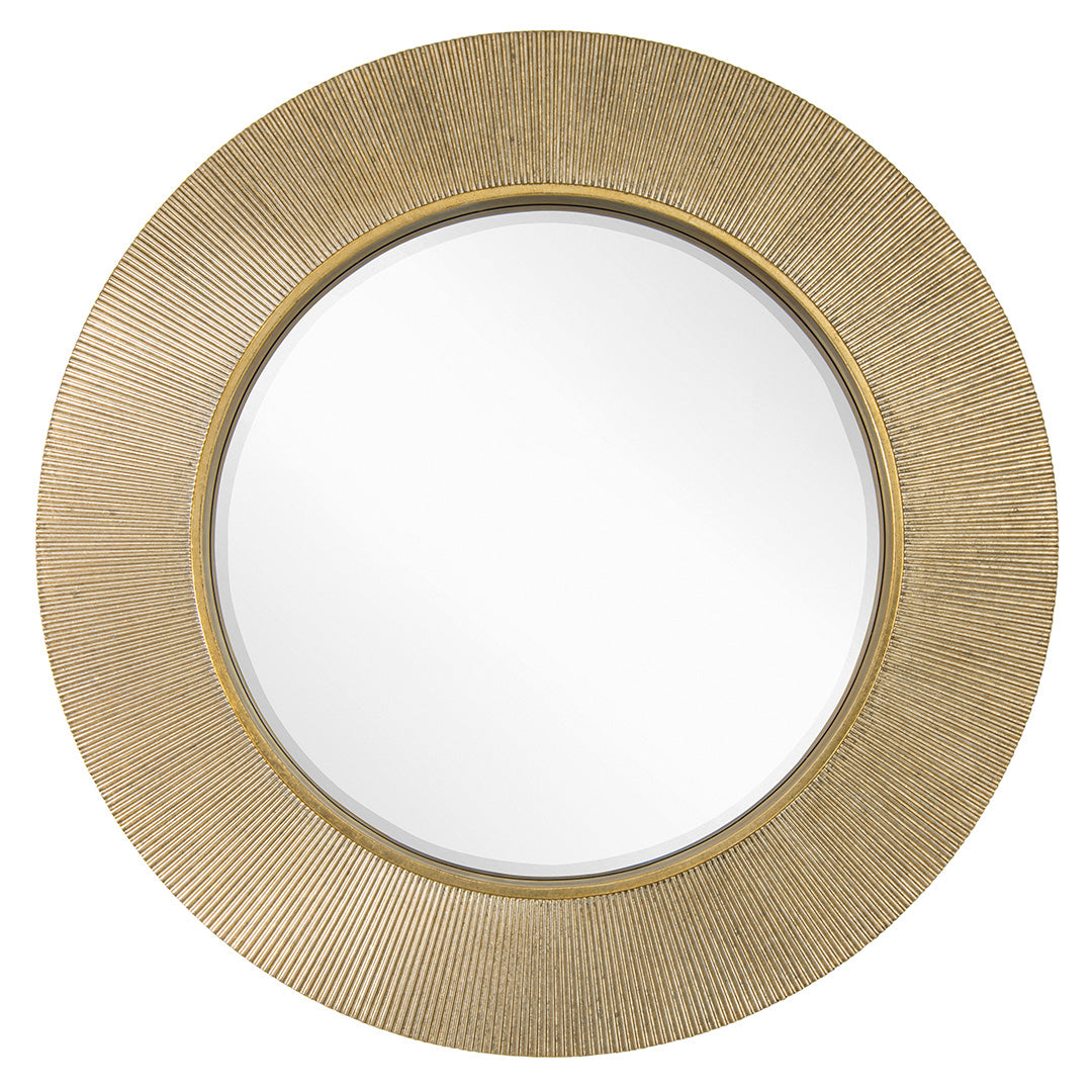 Edvin Gold Finish Wall Mirror