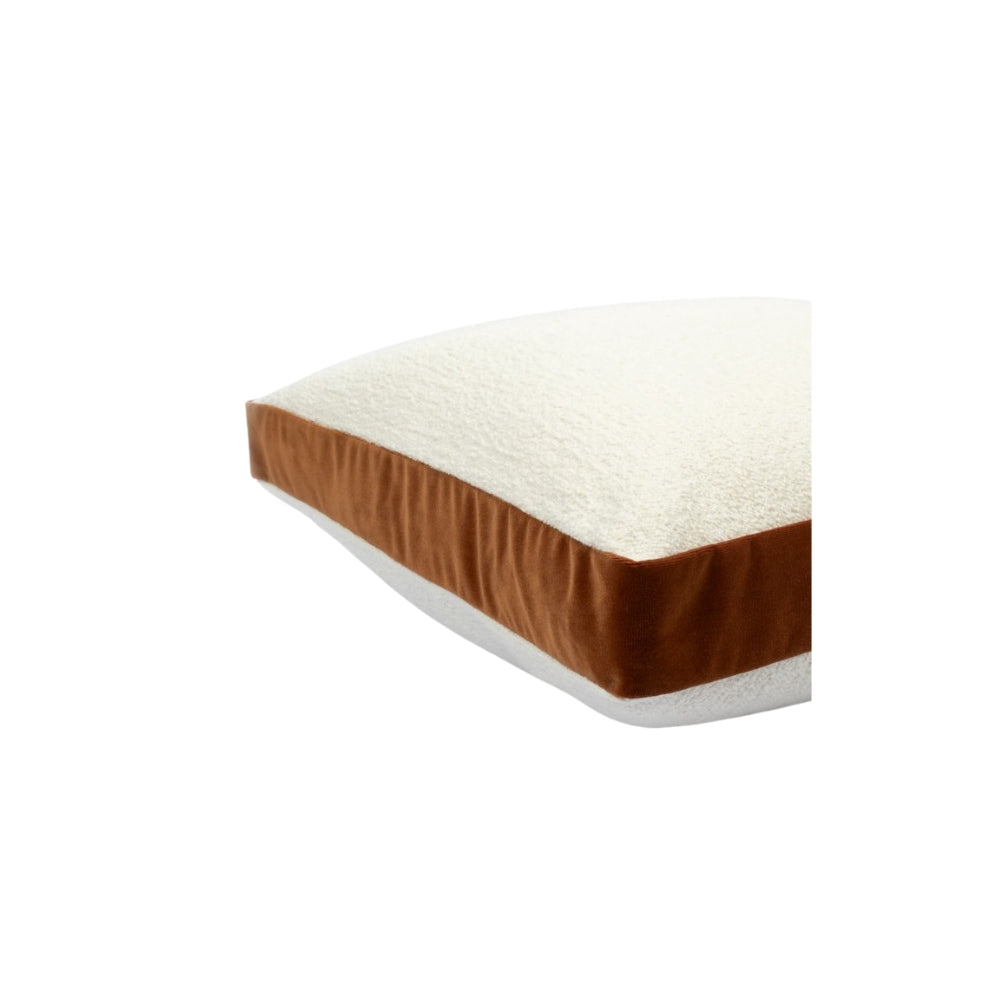 Bouclé Cushion with Band