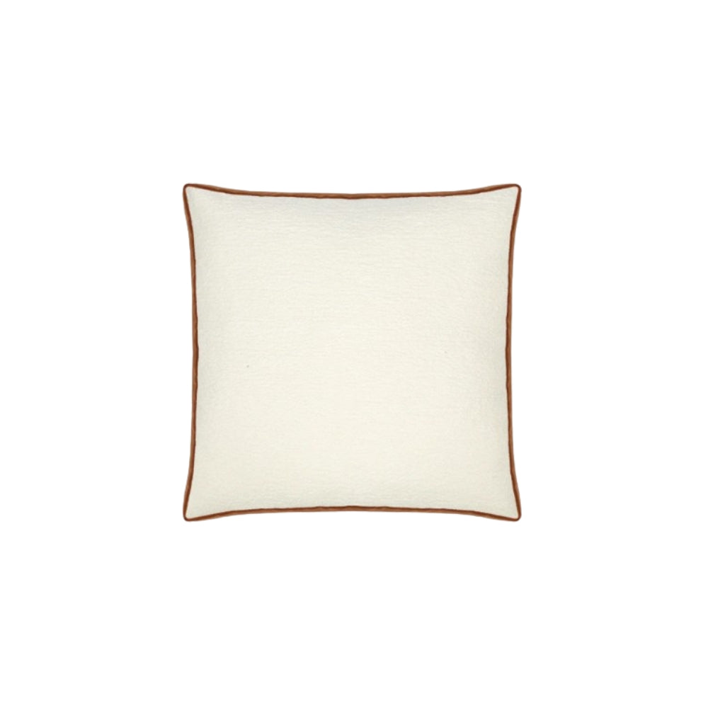 Bouclé Cushion with Band