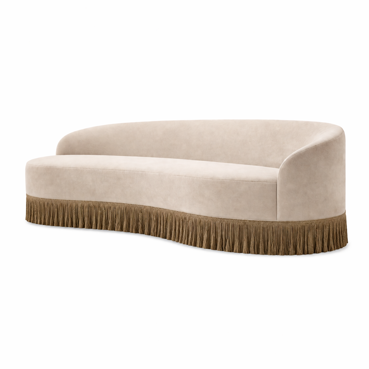 The Belmont Fringed Sofa