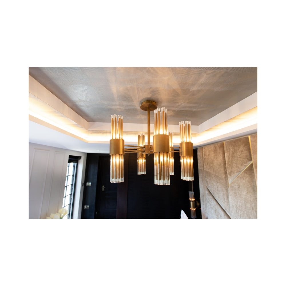 Colmar 6 arm Chandelier