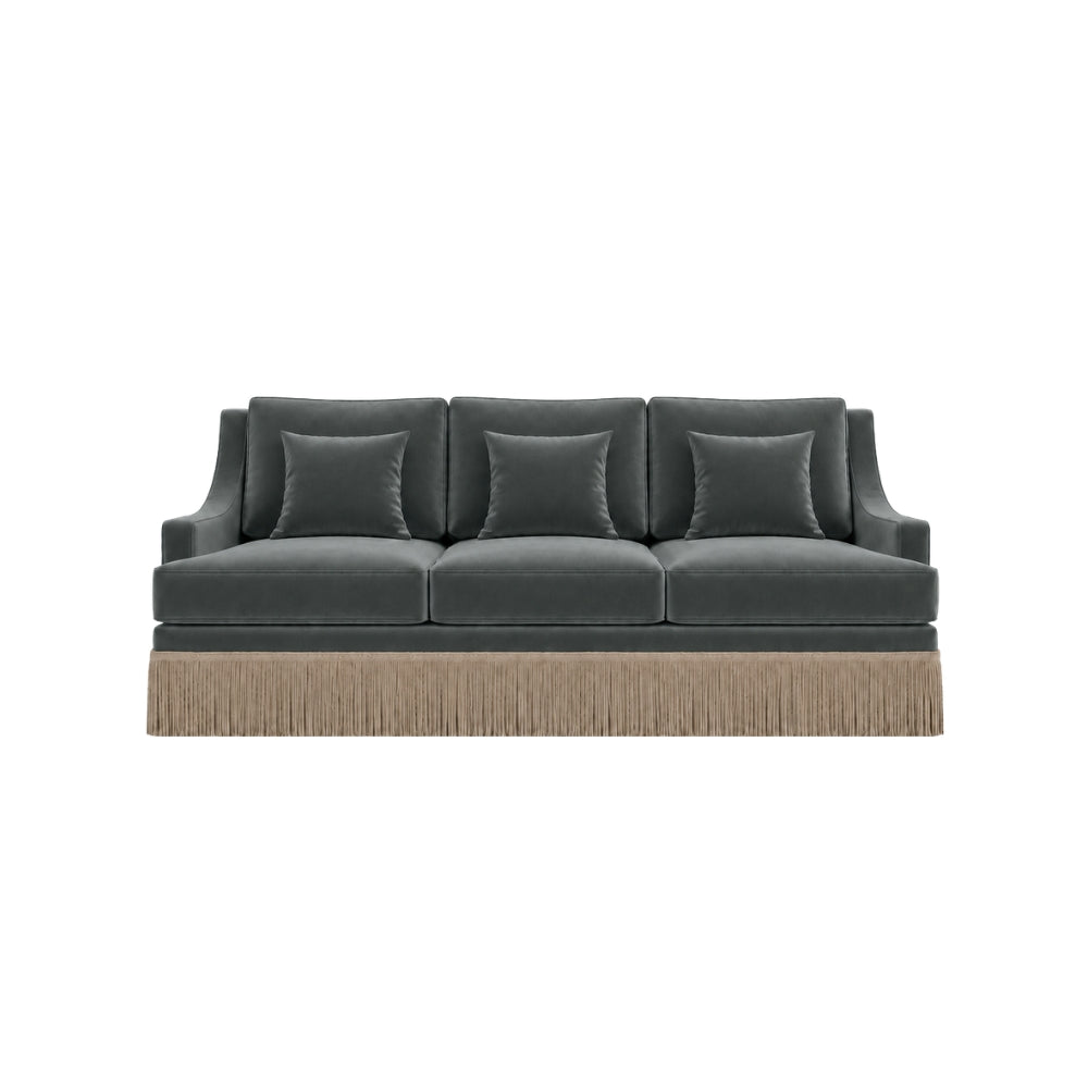 The Fairhaven Fringed Sofa