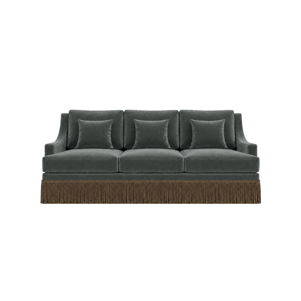 The Fairhaven Fringed Sofa