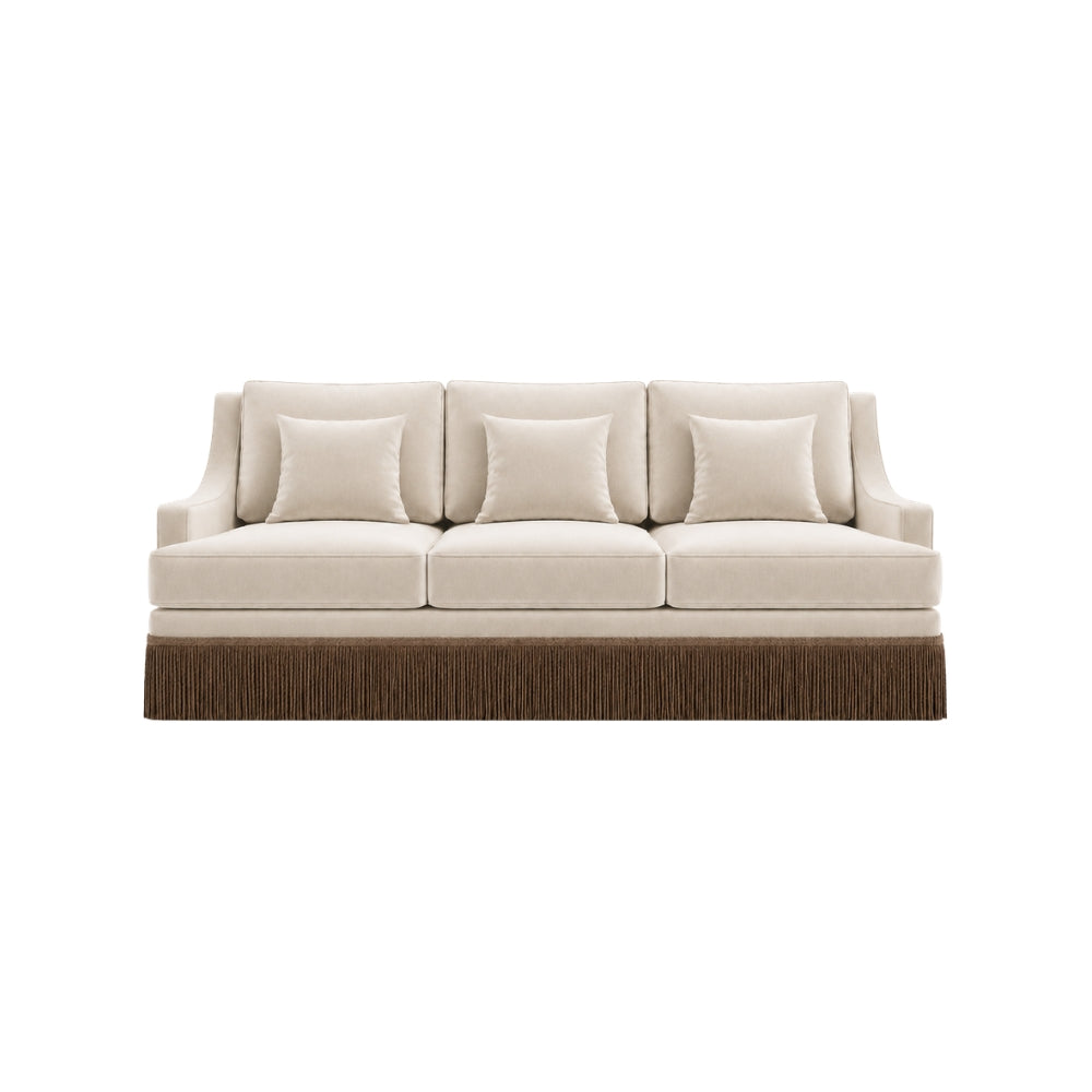 The Fairhaven Fringed Sofa