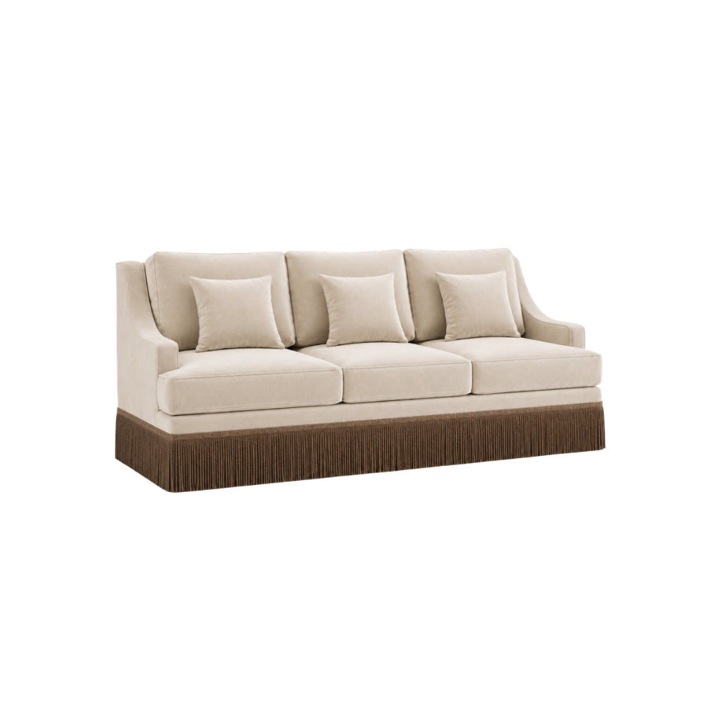 The Fairhaven Fringed Sofa