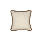 Jasper Cushion with Mushroom Fringe - Various Size