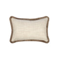 Jasper Cushion with Mushroom Fringe - Various Size