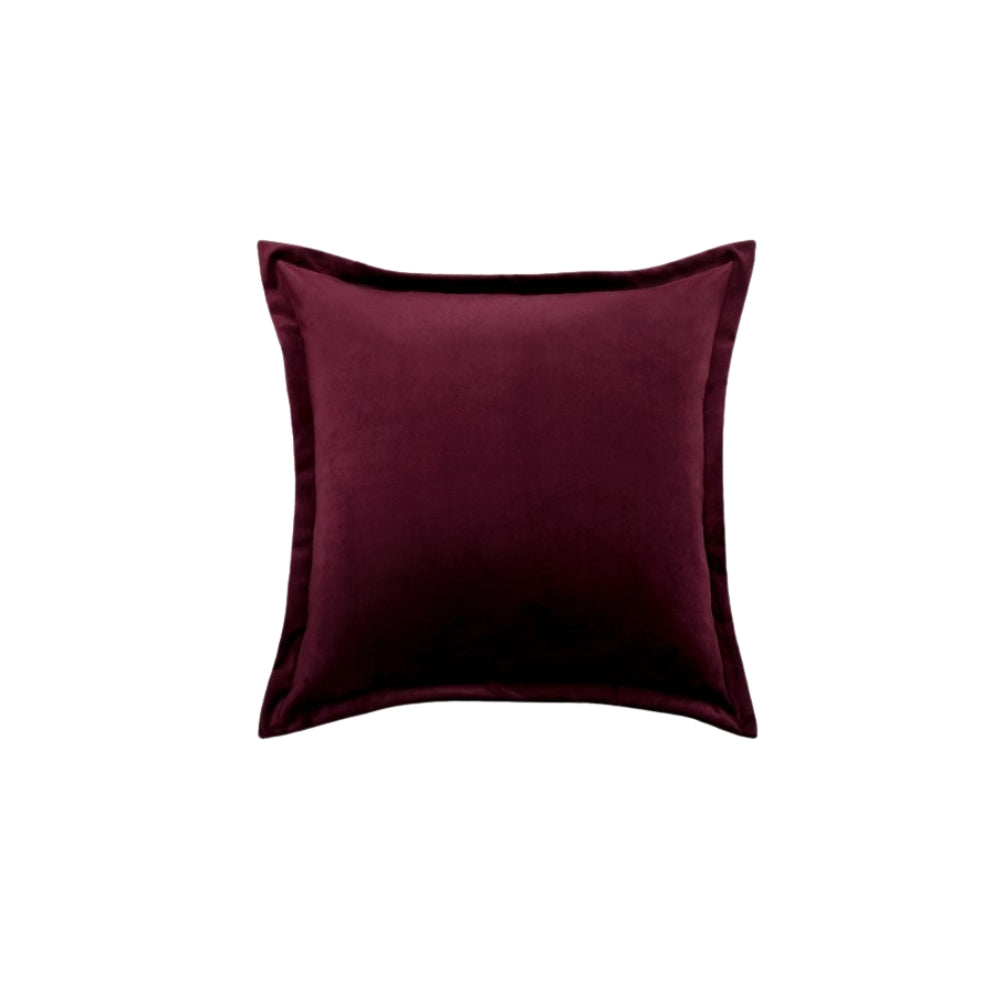 Plum Cushion with Cuff