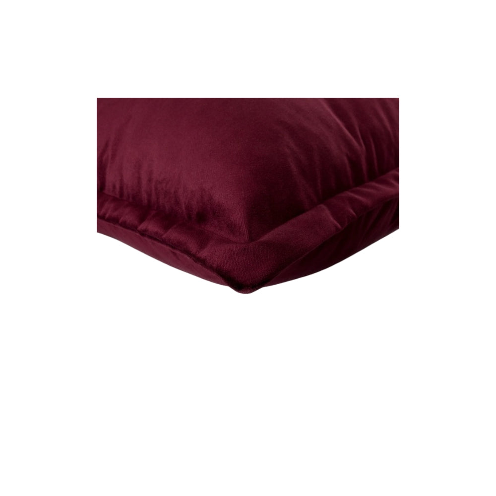 Plum Cushion with Cuff